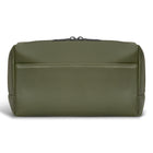 Champs Onyx Leather Toiletry Bag - Khaki-Top zip