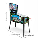 Wonderland Amusements Alice Goes To Wonderland Pinball - English-LED playfield lighting for enhanced visibility