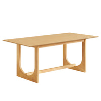 Modway Ashcroft Rectangular Dining Table - 69" - Oak-Rectangular Dining Table