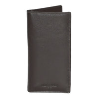 Club Rochelier Cheque Book Clutch Wallet - Brown-11 Credit card slots