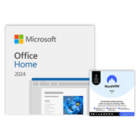 Microsoft Office Home 2024 + NordVPN Basic VPN service - 1 Device - 12-Month Subscription [Digital Download]-Bring home the power of Microsoft Office for your home