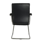TygerClaw Modern High Back Leather Office Chair, 21.7" x 16.5" x 24.4", Black-Built tougher than your workload with durable construction ready for years of daily use