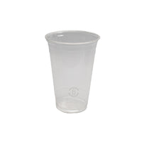 Eco-Packaging 24oz RPET Clear Cold Cups - 600 Pack-Clear plastic cup