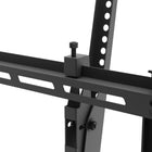 Kanto Low Profile Tilting TV Wall Mount - Black-Solid steel construction with durable powder coated finish