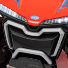Qaba 6V Battery Powered Kids ATV with Headlights - Red-Colour: Red 