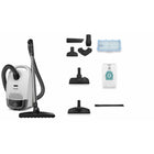Miele Guard S1 Parquet Flex Canister Vacuum - White-Exceptional filtration performance - Advanced filtration system retains > 99.99% of dust particles as small as 0.4 µm.