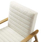 Modway Jensen Boucle Fabric Accent Chair - Ivory-8