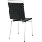 Modway Fuse Dining Side Chair - Black-Foam cushion with PVC cover