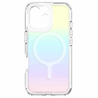 Avana Cosmic Frost Compatible with MagSafe Case for iPhone 17 - Violet-Shinning iridescent effect 