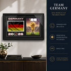 Frameworth Official FIFA World Cup 2026 Germany Flag & Trophy Framed Print - 15" x 24"-7