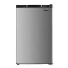 Magic Chef 4.4 cu. ft. Mini Refrigerator in Stainless Look with Freezer Section-Keep your food fresh and cold with the Magic Chef MCBR440S2 4.4 Cubic-ft. Refrigerator