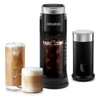Keurig  K-Café  Barista Bar Single Serve Coffee Maker and Frother-Hot and cold frother: Use any fresh milk or dairy alternative, like oat, almond, or soy