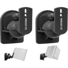 Mount-It! Dual Low Profile Universal Speaker Wall Mounts-10