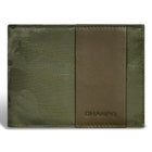 Champs Camo Leather Bi-Fold Wallet - Green-Bold camo style
 Stand out with a rugged combination of premium leather and camo print design, perfect for those who embrace adventure and individuality.