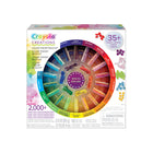 Crayola Creations Colour Theory Bead Kit-WHAT'S INCLUDED: This kit includes beading station, 18 bead tubes, assortment of beads (80 g), 6 colours of elastic, colour wheel, bead spoon and instructions