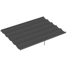 Outsunny 8.5' L x 11.5' W Retractable Pergola Canopy Replacement for 10' L x 13' W Frame (Cover Top) - Dark Grey-ONLY fits Outsunny 13.1' x 9.8' (4 x 3 m) Pergola (SKU: 84C-055BK, 84C-055BN)