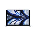 Apple MacBook Air 13" - M2 - 256GB SSD - 8GB Unified Memory - Midnight-13.6-inch (diagonal) LED-backlit display with IPS technology, Liquid Retina, 2560 x 1664 native resolution at 224 pixels per inch