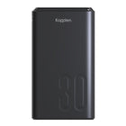 Kopplen Digital Display 30000 mAh 22.5W Fast Charging USB Power Bank - Black-Fast Charging (22.5W Output): With powerful output through USB-C and USB-A ports, the power bank can charge multiple devices quickly. This feature is important for users who want to minimize downtime and keep their devices ready for use