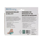 BIOS Living Massage Roller and Ball Kit-10