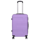 Nicci Deco 24" Hardside Check-in Luggage - Lilac-ABS outer shell