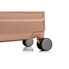Champs Tech 2-Piece Luggage Set - Rose Gold-TSA Lock on the all cases