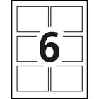 Avery Laser/Inkjet Name Tag Insert Refill Cards - 4" W x 3" H - White - 300 Pack (5392)-Avery name badge insert refills give you professional-quality results right at your desktop