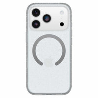 OtterBox Symmetry Clear Compatible with MagSafe Case with Camera Control for iPhone 17 Pro - Stardust 3.0 with Blue Tint Clear-Integrated technology designed to support seamless interaction with Camera Control