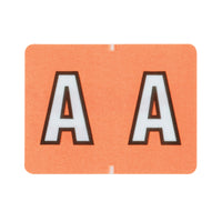 Pendaflex A-Z Pink End Tab Filing Labels - A - 240 Pack-Compatible with DataFile L8701 series labels