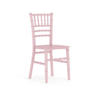 Flash Furniture Kids Pink Resin Chiavari Chair-Kids Chiavari Seating