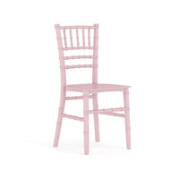 Flash Furniture Kids Pink Resin Chiavari Chair-Kids Chiavari Seating