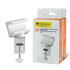 Intekview Swivel Clamp-On Power Bar Desk Mount - 2 Pack-360 Degree Swivel Functionality: For easy maneuvering
