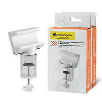 Intekview Swivel Clamp-On Power Bar Desk Mount - 2 Pack-360 Degree Swivel Functionality: For easy maneuvering