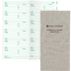 Day-Timer 2027 Daily Planner Refill Wirebound Pocket Size - 3 1/2" x 6 1/2" - English-Full-year supply of dated planner pages in 12 wirebound books with perforated corners