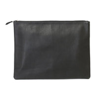 Ashlin Branson Underarm Pouch with Zipper for 13" MacBook Pro - Black-Extra Large Sized Pouch - Store Anything