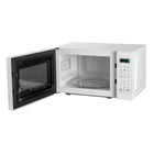 Commercial Chef 0.7 cu ft. 700W Countertop Microwave - White-Preset Menus: This small microwave countertop heats common foods with the touch of a button. Preset Menus on this 0.7 cu ft microwave include Popcorn, Potato, Pizza, Frozen Vegetable, & more.