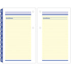 AT-A-GLANCE 2027 QuickNotes Desk Calendar Refill - 3-1/2" H x 6" W - English-Printed in blue and yellow