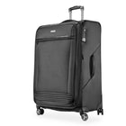 Ricardo Beverly Hills Avalon Softside 28" Large Upright Check-In Spinner - Black-Water-repellent finish — Helps resist moisture and protect packed contents.