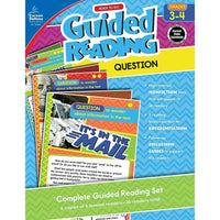 eBook: Carson Dellosa Publishing Ready to Go Guided Reading: Question - Grade 3 - 4-Complete guided reading set with 6 copies of 6 leveled readers - 36 readers total!