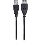 Staples USB-A Extension Cable - 6ft-USB-A connection – This cable includes a USB-A male connector on one end and a USB-A female connector on the other to connect with your existing USB-A cable