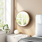 Zuo Rand Mirror - Bronze-Mirror Placement: Wall