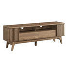 Modway Eudora 60" TV Stand - Walnut-Modern TV Stand