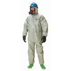 Dupont Personal Protection Coverall Tychem F Resp Hood Fit Elast Wrist 3XL (TF169T-3XL)-Colour: Grey/Grey
