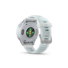 Garmin Forerunner 570 Smartwatch - 42mm - Cloud Blue Aluminum with Translucent Whitestone/Cloud Blue Band-BATTERY FOR DAYS - Go the distance with up to 10 days of battery life in smartwatch mode for the 42 mm case size.