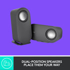 Logitech Z407 Bluetooth with Subwoofer Speaker-Bluetooth Computer Speakers, Subwoofer, Wireless Control