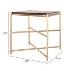 Zuo Kove Side Table - Gold-3 year limited warranty