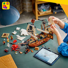 LEGO Creator Iconic Pirate Ship-Download the LEGO Builder app for interactive 3D instructions