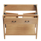 Modway Zaire 36" Bathroom Vanity Cabinet - Natural-Wood Grain Veneer