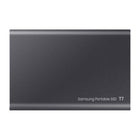 Samsung T7 1TB USB 3.2 Gen. 2 Portable Solid State Drive  - Grey-Embedded with upgraded software for PCs and Macs to help you set up a password and get the latest firmware updates