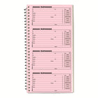 Blueline Telephone Message Book - 10-3/4" x 5-3/4" - French-Spiral binding