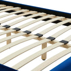 Modway Sutton Performance Velvet Twin Bed Frame - Navy-Bed Frame Weight Capacity: 800 lb